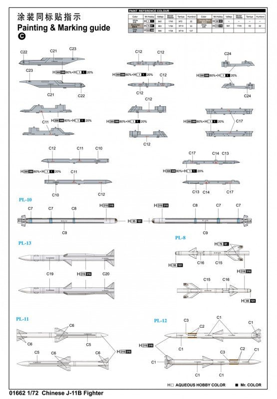 Trumpeter 01662 Chinese J-11B 1/72 – Bild 10