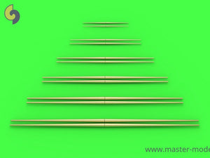 Master SM-700-045 Jeu de vergues universelles n° 1 (longueurs = 5, 7,5, 10, 12,5, 15, 17,5 mm - 2 pièces de chaque) (1/700) – image 2