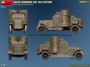 Miniart 39023 AUSTIN ARMOURED CAR 1918 PATTERN. BRITISH SERVICE DUNSTERFORCE. INTERIOR KIT 1/35 – zdjęcie 10