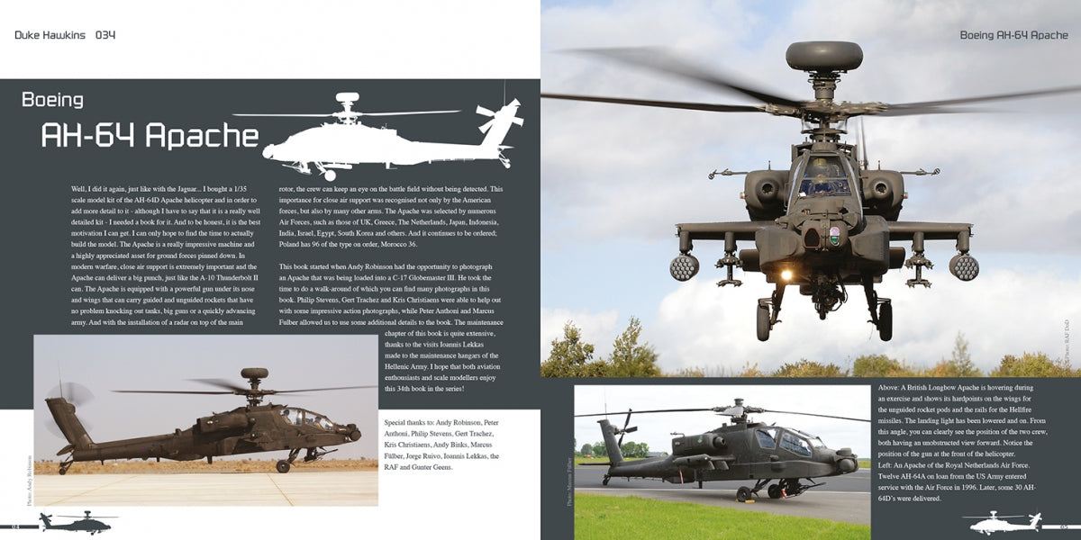 HMH Publications DH-034 Boeing AH-64 Apache - Aircraft in Detail 034 (English Version) – zdjęcie 2
