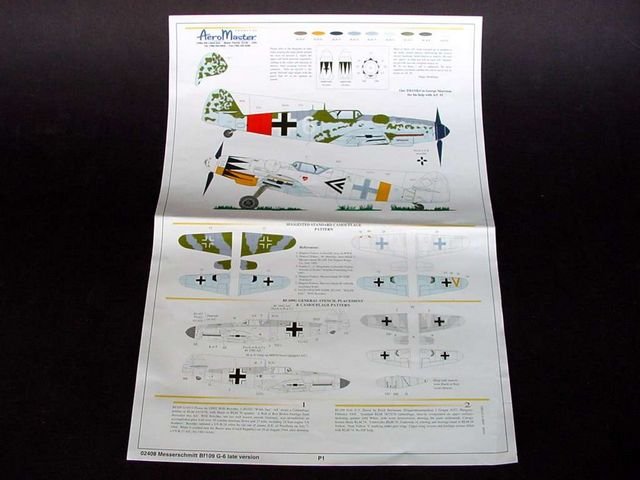 Trumpeter 02408 Messerschmitt Bf109 G-6 late version 1/24 – image 2