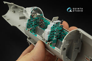 Quinta Studio QD32121 MiG-21UM 3D-Printed &amp;amp; colored Interior on decal paper (Trumpeter) 1/32 – image 2