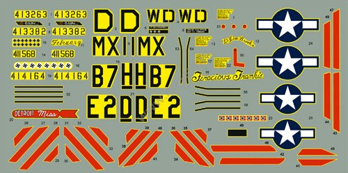 Kagero KD48004 P-51 D/K Mustang part 1 1/48 – zdjęcie 6