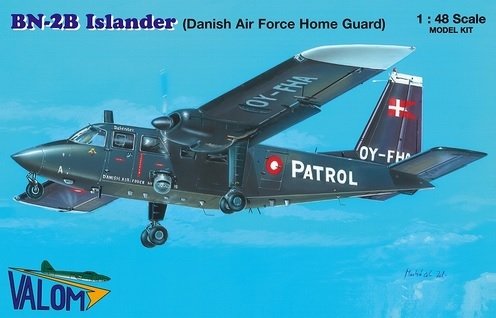 Valom 48013 BN-2B Islander (Danish Air Force Home Guard) 1/48