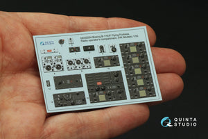Quinta Studio QD32234 Boeing B-17E/F Radio operator&amp;#39;s compartment. 3D-Printed coloured Interior on decal paper (HK models) 1/32 – zdjęcie 6