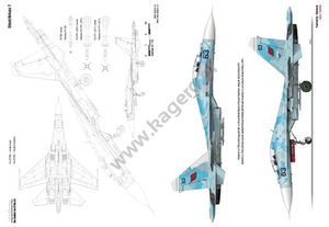 Kagero 7083 The Sukhoi Su-27/Su-33 EN/PL – zdjęcie 4