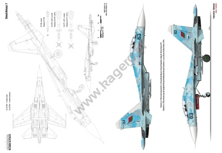 Kagero 7083 The Sukhoi Su-27/Su-33 EN/PL – zdjęcie 4