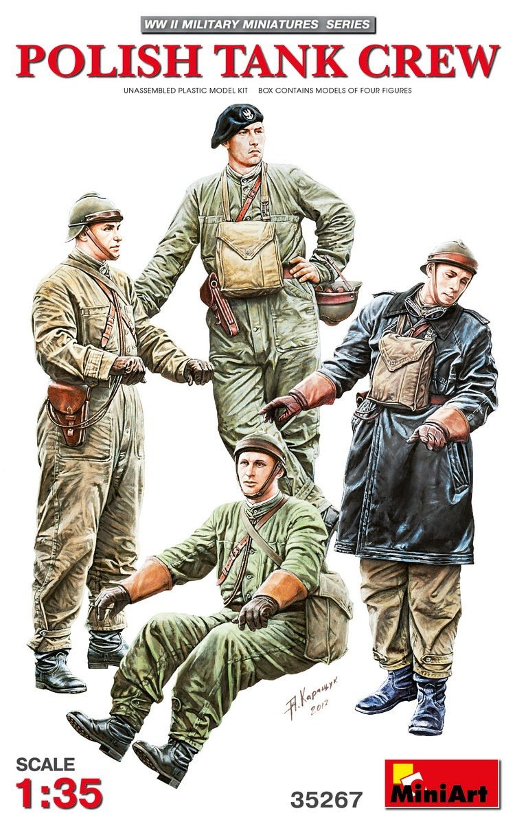 MiniArt 35267 Polish Tank Crew 1/35