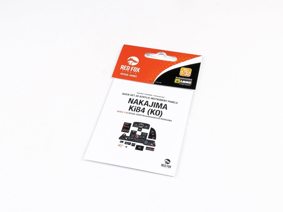 Red Fox Studio QS-32093 Nakajima Ki84 (KO) Hasegawa 1/32 