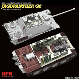 Rye Field Model 5022 German Heavy Tank Destroyer Sd. Kfz. 173 Jagdpanter G2 FULL Interior 1/35 – image 2