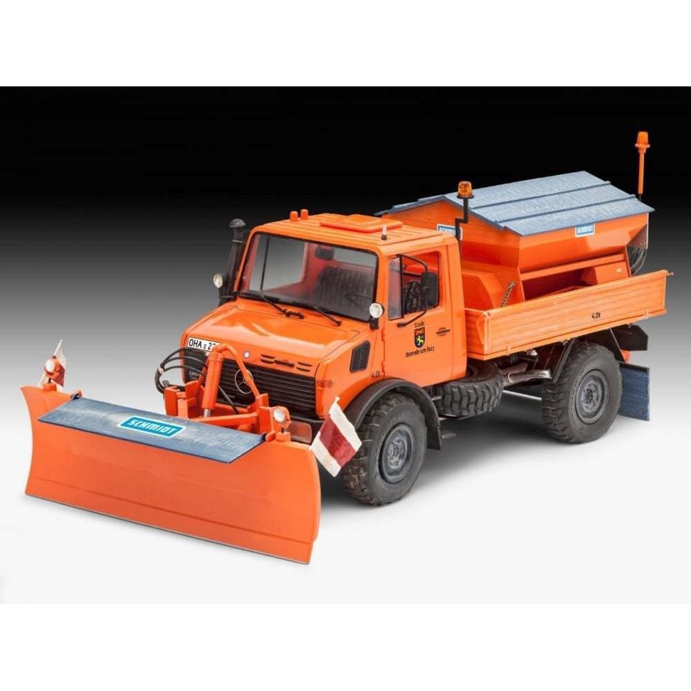 Revell 07438 Mercedes-Benz U 1300 L Winterdienst 1/24 – zdjęcie 2