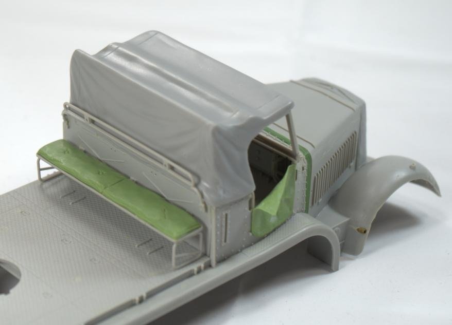 Panzer Art RE35-307 Sd.Kfz 7 canvas cover (Trumpeter kits) 1/35 – image 3