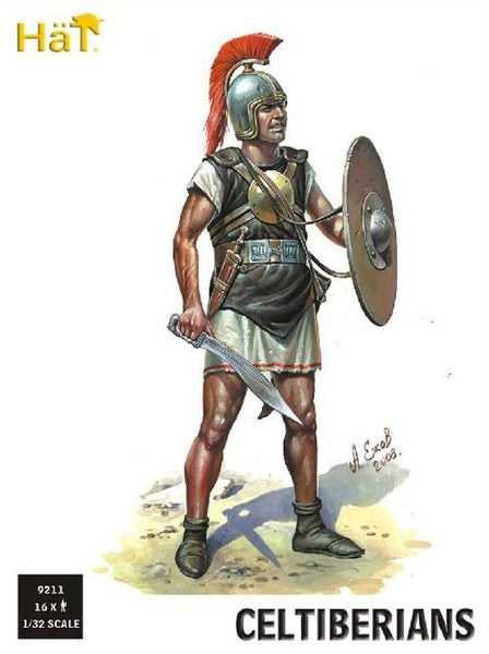 Hat 9211 Punic Wars- Celtiberian Warriors 1/32