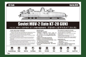Hobby Boss 85516 Soviet MBV-2 (Late KT-28 Gun) 1/35 – zdjęcie 4