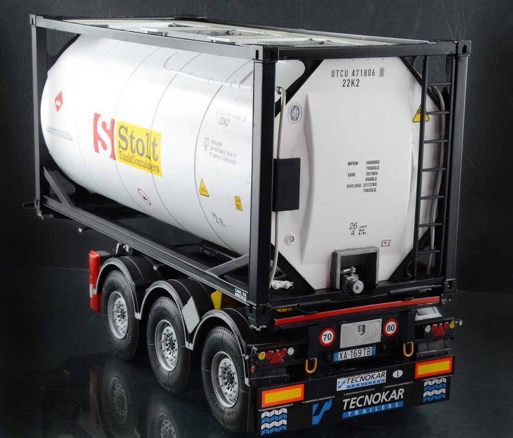 Italeri 3929 TECNOKAR TRAILER WITH 20 TANK 1/24 – image 16