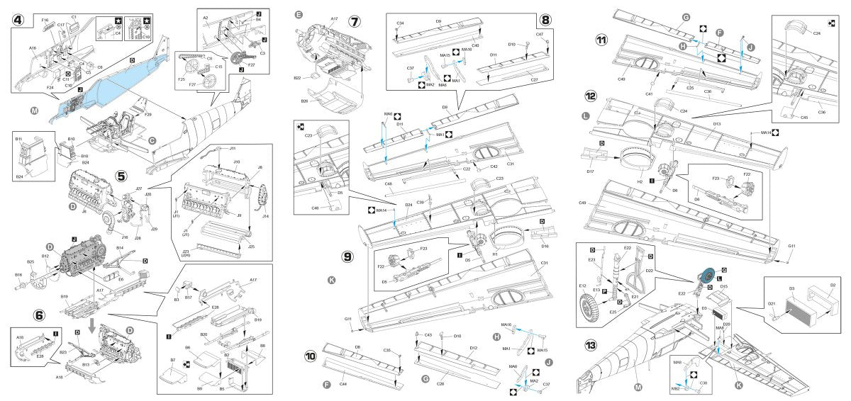 Hobby 2000 32009 Messerschmitt Bf-109 E-3 Legion Condor (DRAGON + CARTOGRAF + MASK) 1/32 – image 3