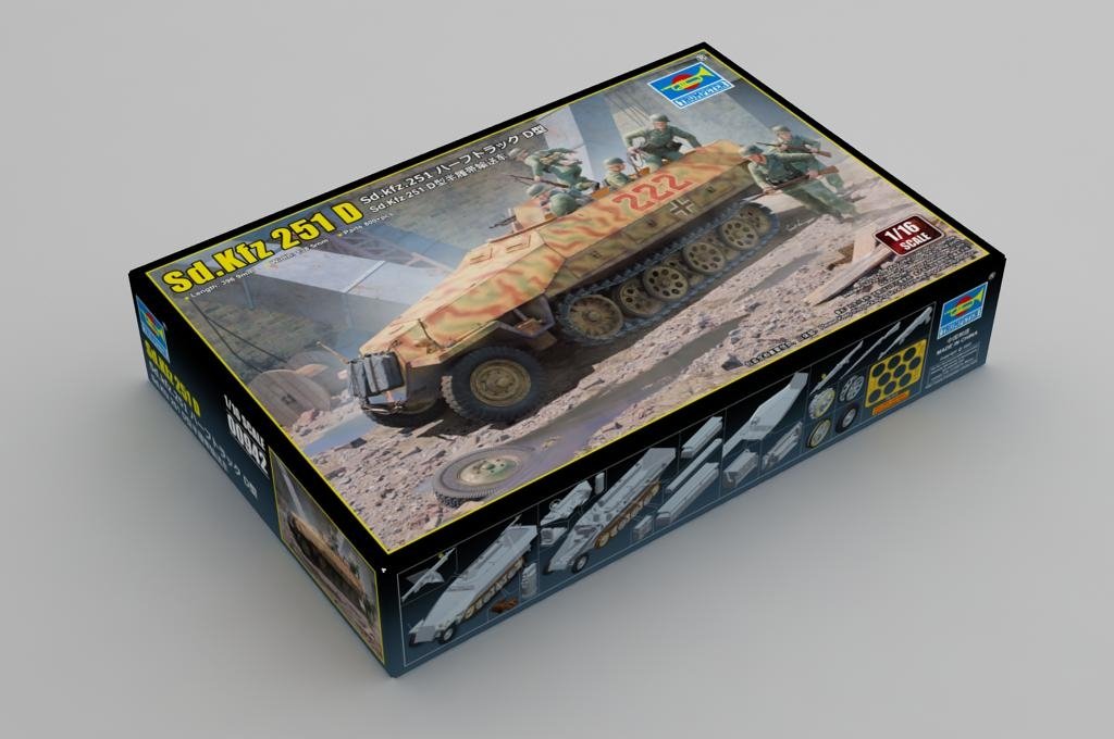 Trumpeter 00942 Sd.Kfz 251 D 1/16 – immagine 2
