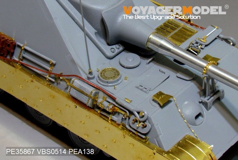Voyager Model PE35867 WWII German Jagdpanther II tank destroyer basic gor AMUSING HOBBY 1/35 – zdjęcie 8