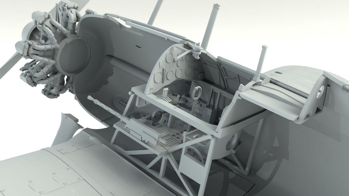 ICM 32040 Gloster Gladiator Mk.I, WWII British Fighter 1/32 – image 11