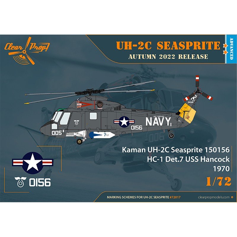 Clear Prop! CP72017 UH-2C Seasprite ADVANCED KIT 1/72 – Bild 4