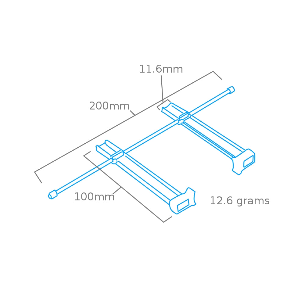 Modelcraft PCL8720 Large Berna Multi-Clamp (200mm) – image 2
