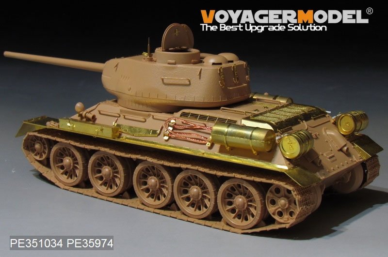 Voyager Model PE351034A (A ver without included Gun Barre) WWII Russian T-34/85 No.174 Factory Production Basic（For RMF5059/5040）1/35 – zdjęcie 2