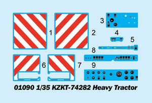 Trumpeter 01090 KZKT-74282 Heavy Tractor 1/35 – zdjęcie 4