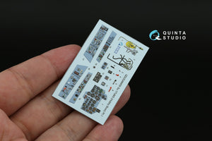 Quinta Studio QD+48409 Su-17UM3 3D-Printed &amp;amp; coloured Interior on decal paper (Hobby Boss) (with 3D-printed resin parts) 1/48 – zdjęcie 10