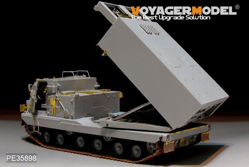 Voyager Model PE35898 Modern US M270A1 Mittlere Artillerie Racketen System Basic for TRUMPETER 1/35 – zdjęcie 6