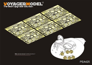 Voyager Model PEA425 Russian 12.7mm DSchK Machine Gun Ammo Magazine w/Mounts (For T-55,T-62,T-72)(GP) 1/35 – zdjęcie 2