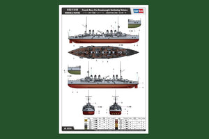 Hobby Boss 86504 French Navy Pre-Dreadnought Battleship Voltaire 1/350 – zdjęcie 3