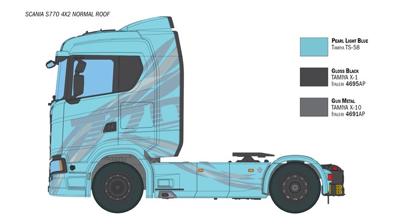 Italeri 3961 Scania S770 4x2 Normal Roof - LIMITED EDITION 1/24 – image 3