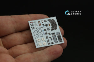 Quinta Studio QD48398 Yak-9T 3D-Printed &amp;amp; coloured Interior on decal paper (Zvezda) 1/48 – zdjęcie 7