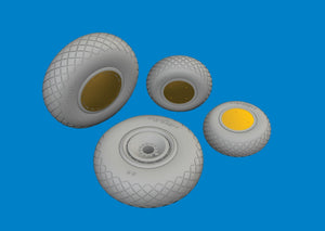 Eduard 672380 B-24H wheels AIRFIX 1/72 – Bild 3