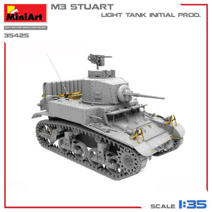 MiniArt 35425 M3 STUART LIGHT TANK, INITIAL PROD 1/35 – image 3
