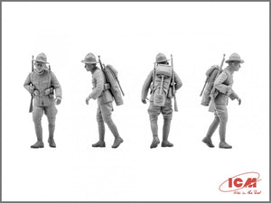 ICM 35689 US Infantry (1917) 4 figures 1/35 – zdjęcie 4