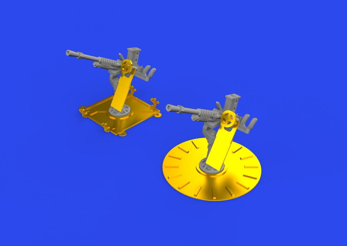 Eduard 653019 IJN Type 96 25mm AA gun (single) PRINT 1/350 – zdjęcie 2