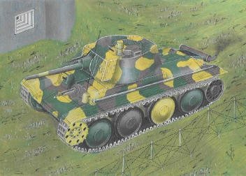 Attaque 72807 LT vz.38 PzKpfw 38 (t) Ausf.A (1/72)