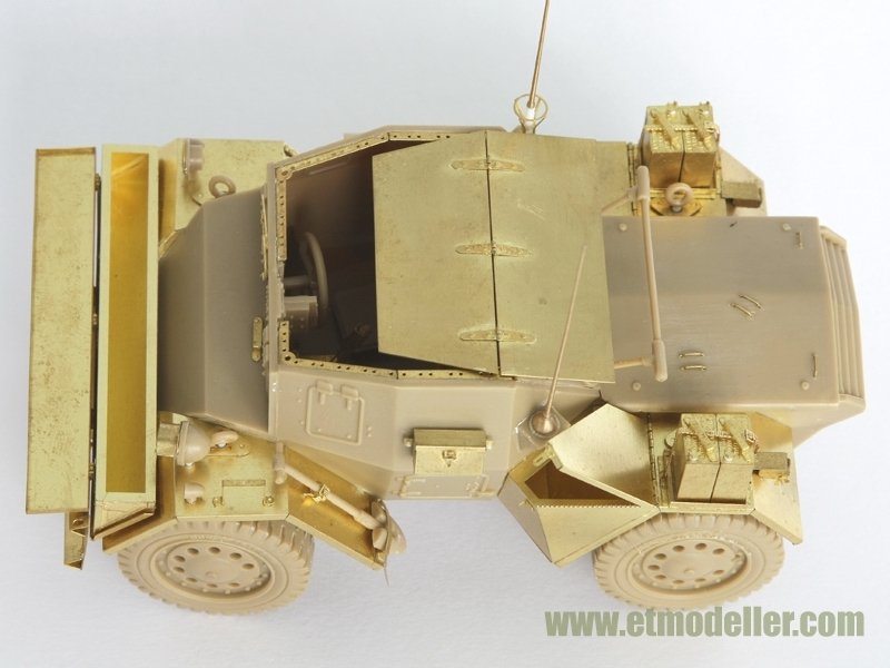 E.T. Model E35-001 WWII British scout car DINGO Mk.II For TAMIYA 35018 1/35 – zdjęcie 5