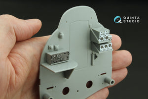 Quinta Studio QD32234 Boeing B-17E/F Radio operator&amp;#39;s compartment. 3D-Printed coloured Interior on decal paper (HK models) 1/32 – zdjęcie 11