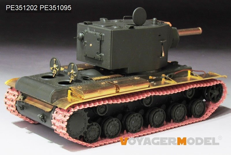 Voyager Model PE351202 WWII Russian KV-2 Basic (B ver include Gun Barrel) (For TAMIYA 35375) 1/35 – zdjęcie 6