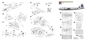 Hobby 2000 72070 B-29 Superfortress ( ACADEMY + CARTOGRAF + MASKI ) 1/72 – zdjęcie 2