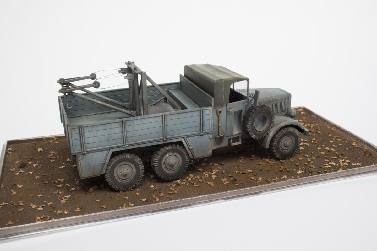 IBG 35006 Einheitsdiesel with Bilstein recovery crane 1/35 – zdjęcie 4