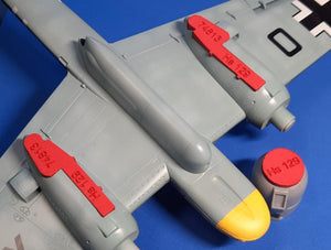Omask 74813 Henschel Hs 129 wheel bay plugs (for Hasegawa, MN Hobby, Hobby 2000)) 1/48 – zdjęcie 2