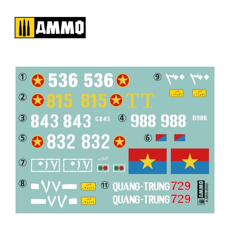 Ammo of Mig 8502 T-54B MID PRODUCTION 1/72 – zdjęcie 11