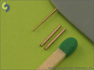 Master AM-72-011 Bf 109 G5 - G14, K armament set (MG 131 tips) &amp;amp; Pitot Tube – image 3