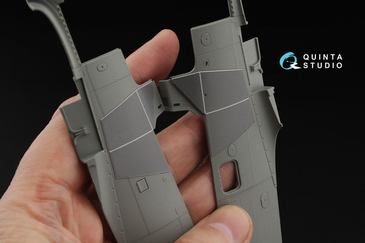 Quinta Studio QP35010 FW 190A-8/R-8 Armor plates (Border Model) 1/35 – zdjęcie 2