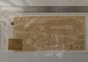 Wood Hunter W35031 Wood deck IJN Ise Aircraft Battleship for Fujimi 1/350 – image 2