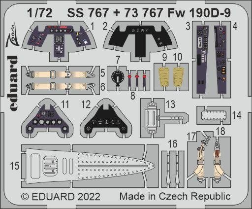 Eduard 73767 Fw 190D-9 IBG 1/72 – zdjęcie 2
