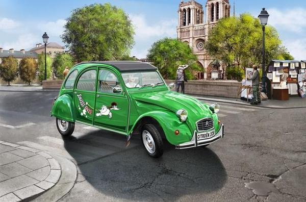Revell 07053 Citroen 2CV &amp;quot;Sauss Ente&amp;quot; 1/24